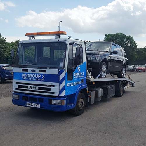 Range Rover recovery & transportation